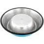 SMALLLEE_LUCKY_STORE Small Dog Cat Bowl, Blue, Medium SMALLLEE_LUCKY_STORE Small Dog Cat Bowl, Blue, Medium