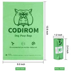 Dog Poop Bags 690 Counts 46 Rolls Extra Strong Dog Waste Bag Corn-Based Bio-Degradable ECO-Friendly