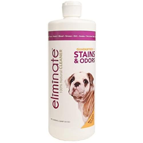 Health Extension Eliminate Enzymatic Stain & Odor Remover - Safe on all Surfaces, Packaging May Vary