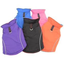 Reflective Sports Vest for Small Dogs (Purple/Pink, Small)