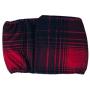 Barkertime Waterproof Male Dog Diaper - Made in USA - Red Plaid Premium Waterproof Washable Dog Belly Band Male Wrap for Territorial Marking, Excitable Peeing and Urinary Incontinence
