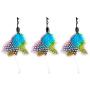 Ralthy Interactive Robotic Cat Toys Accessories, Replacement Cat Feather Toys, Pet Exercise Feather Stickers Toys for Indoor Cats/Kitten(3 pcs)