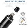 Dog Nail Grinder Upgraded Powerful Motor - Premium Silent Pet Nail Trimmer, 2-Speed 20h Working Time Electric Pet Nail Grinder, Nail File for Small Medium Large Dogs and Cats