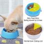 Super Design Anti-Gulping Dog Bowl Slow Feeder, Interactive Bloat Stop Pet Bowl for Fast Eaters