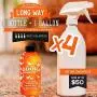 ANGRY ORANGE Pet Odor Eliminator and Eliminati Toilet & Bathroom Spray