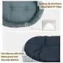 KEMULUS 27”x22” Padded Floral Bolster Dog Bed for Medium Dogs Round Orthopedic Sleeping Bed Anxiety Plush Bed for Cats and Dogs Cozy Self Warming Cuddler Bed Washable Cat Cushion Bed KEMULUS 27”x22” Padded Floral Bolster Dog Bed for Medium Dogs Round Orthopedic Sleeping Bed Anxiety Plush Bed for Cats and Dogs Cozy Self Warming Cuddler Bed Washable Cat Cushion Bed