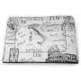 DayDayFun Tiki Bar Patterned Pet Pad Old Fashioned Neon Signs Illustration of Open Bar Palm Tree Branches Roadside Washable Puppy Pad Multicolor