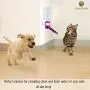 SunGrow Water Bottle, No Drip Dispenser Bottle, Secure Nozzle and Stainless Steel Drinking Head, Easy to Install in Cage or Crate, Refills Quickly, Keep Pets Hydrated