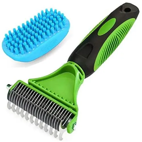 Fox Claw Dog Brush and Cat Brush, Pet Undercoat Rake Grooming Tool for Deshedding, Mats & Tangles Removing, Shedding Brush and Dematting Comb for Large Small Dogs & Cats Long & Short Hair Remover Fox Claw Dog Brush and Cat Brush, Pet Undercoat Rake Grooming Tool for Deshedding, Mats & Tangles Removing, Shedding Brush and Dematting Comb for Large Small Dogs & Cats Long & Short Hair Remover