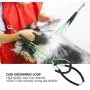 Dog Grooming Loop, 17.7in / 21.7in Dual No-Sit Haunch Holder Cat Grooming Stainless Steel Wire Safety Rope Restraint Noose for Pet Grooming Table Arm Bath Tub Dog Grooming Loop, 17.7in / 21.7in Dual No-Sit Haunch Holder Cat Grooming Stainless Steel Wire Safety Rope Restraint Noose for Pet Grooming Table Arm Bath Tub
