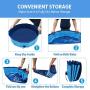 MARUNDA Foldable Dog Pool,Pet Swimming Pool for Dog Pools for Large Dogs, Slip-Resistant Material Kids Pool.
