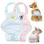 Stock Show 1PC Dog Cute Summer Cotton Stripe Sanitary Pantie with Adjustable Strap Suspender Physiological Pants Pet Underwear Diapers Jumpsuits for Girl Dogs Medium Large Corgi French Bulldog, Pink Stock Show 1PC Dog Cute Summer Cotton Stripe Sanitary Pantie with Adjustable Strap Suspender Physiological Pants Pet Underwear Diapers Jumpsuits for Girl Dogs Medium Large Corgi French Bulldog, Pink