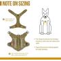 OneTigris Tactical Dog Harness and Collar Set, No Pulling Adjustable Pet Harness Reflective K9 Training Vest Military Service Dog Harness Easy Control for Medium Large Dogs(Coyote Brown,M)