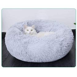 Vivi Bear Dog Bed Cat Bed Calming Dog Bed nest Extra Soft Comfortable Cute,Cat Cushion Bed Washable,Round Dog Bed Suitable for Cats and Small Medium Dogs