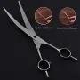 PoKids Curved Dog Scissors 7'' for Pet Grooming Scissors Professional and Stainless Steel Sharp Blade Cutting PoKids Curved Dog Scissors 7'' for Pet Grooming Scissors Professional and Stainless Steel Sharp Blade Cutting