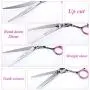 LILYS PET Professional PET Dog Grooming Scissors Suit,RED/Blue Ring, Cutting&Curved&Thinning Shears LILYS PET Professional PET Dog Grooming Scissors Suit,RED/Blue Ring, Cutting&Curved&Thinning Shears