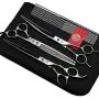 Purple Dragon 8.0 inch Dog Hair Cutting, Curved and Thinning Scissors Shear Pet Grooming Tool Kit Purple Dragon 8.0 inch Dog Hair Cutting, Curved and Thinning Scissors Shear Pet Grooming Tool Kit
