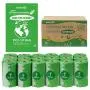 bellerata 100% Compostable Dog Poop Bags, Unscented & Extra Thick Biodegradable Poop Bags, 18 Refill Rolls, Made from Cornstarch, Certified Europe OK Compost Home and Seedling