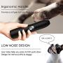 MrCrafts Dog-Nail-Grinder, Electric-Rechargeable-Pet-Nail-Grinder, Painless-Paws-Grooming-File, Dog-Nail-Clippers, Nail-Trimmer-for-Small-Medium-Large-Dogs-Cats (Model 1)