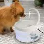 THMY Pet Water Fountain, Cat Water Dispenser, Automatic Circulating Fountain, Pet Fountain, Cat Drinking Fountain with LED Light THMY Pet Water Fountain, Cat Water Dispenser, Automatic Circulating Fountain, Pet Fountain, Cat Drinking Fountain with LED Light