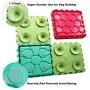 GAGILAND Combined Dog Slow Feeder Lick Mat with Suctions Dog Bathing Grooming Distraction Slow Feed Tray 4-in-1 GAGILAND Combined Dog Slow Feeder Lick Mat with Suctions Dog Bathing Grooming Distraction Slow Feed Tray 4-in-1