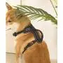 No Pull Choke Front Lead Reflective Weighted Dog Vest Harness with 2 Leash Clips, Black Adjustable Soft Padded Dog Harness with Easy Control Handle for Small Medium and Large Dogs No Pull Choke Front Lead Reflective Weighted Dog Vest Harness with 2 Leash Clips, Black Adjustable Soft Padded Dog Harness with Easy Control Handle for Small Medium and Large Dogs