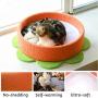 Cat Bed Small Dog Bed 12Inch Soft Flower Round Pet Beds Indoor for Cats Kitty