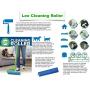 Leo Cleaning Roller with extendable Handle (with 25 Sheets) Pets Hair Remover & Household Cleaning Great for Dog and Cat Hair Cleaning and Removal