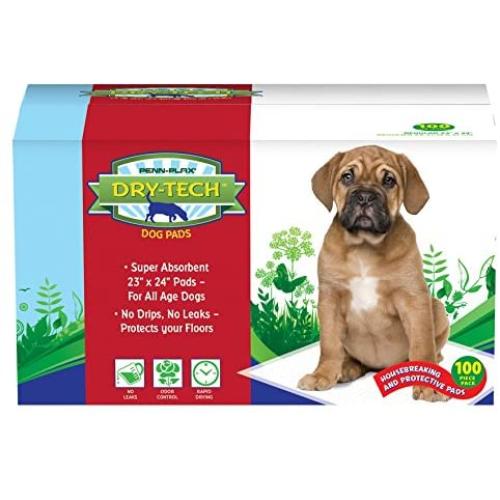 Penn-Plax Dry-Tech Pet Dog Training Pads with Natural Attractant