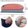 themejc Pet Hair Remover Brush red Pet Hair Detailer with Comfortable Handle, Efficient Dog & Cat Hair Remover for Cars Furniture Carpets Clothes beds couches Blinds Chairs