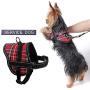 Hestarpet Dog Harness, No-Pull Reflective Breathable Adjustable Pet Vest with Handle for Outdoor Walking - No More Pulling, Tugging or Choking