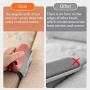 themejc Pet Hair Remover Brush red Pet Hair Detailer with Comfortable Handle, Efficient Dog & Cat Hair Remover for Cars Furniture Carpets Clothes beds couches Blinds Chairs