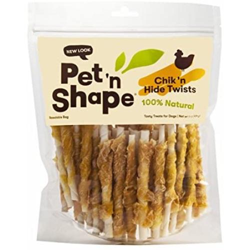 Pet n Shape Chicken Hide Twists