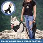Pawaboo Dog Harness, No Pull Pet Vest Harness Adjustable Reflective Oxford Soft Padded Easy Control Handle for Outdoor Walking, Suitable for Small, Medium, Large Dogs