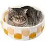 PrimePets Round Cat Beds for Indoor Cats, Reversible Cat Sleeping Cushion Mat for Puppy Kittens Dogs Rabbits, Anti Slip Waterproof Washable Foldable Pet Dog Bed for Small Breed Pets Anmials PrimePets Round Cat Beds for Indoor Cats, Reversible Cat Sleeping Cushion Mat for Puppy Kittens Dogs Rabbits, Anti Slip Waterproof Washable Foldable Pet Dog Bed for Small Breed Pets Anmials