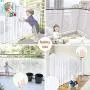 Child Safety Net, Balcony Stairs Rail Patios Safe Net for Kids Pets Toys, Banister Guard Mesh for Pets Indoor Safety Indoor&Outdoor,200cm x 77cm