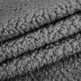 furrybaby Premium Fluffy Fleece Dog Blanket, Soft and Warm Pet Throw for Dogs & Cats (Small (2432''), Pure Grey)