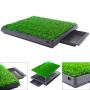 COLIBROX Dog Potty Home Training Toilet Pad Grass Surface Pet Park Mat Outdoor Indoor