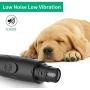 MaikcQ Dog Nail Grinder, Pet Nail Grinder,Upgraded Electric Rechargeable Pet Painless Nail Trimmer Low Noise Grooming Kit for Small Medium Dogs & Cats