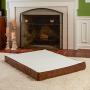 Oscar Orthopedic Small (36 x 24 in.) Mocha Rectangle Pillow Style Dog Bed