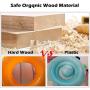 Cat Interactive Roller Toy 3 Level Tower Wood Tracks and 6 Balls Organic Metrial for Cats Fun Kitten Toys Excercise Indoor Game Study No Plastic Long Lasting Use Healthy Original Material