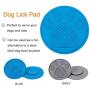 EasyLife185 Lick Mat for Dogs, Slow Dispensing Treater Mat Dog Lick pad Peanut Butter mat for Pet Bathing, Grooming and Dog Training