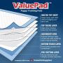 ValuePad New Puppy Pads, XXL Gigantic 28x44 Inch, 100 Count - Economy Training Pads for Dogs, Leak Resistant 5-Layer Design