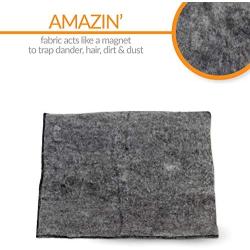 K&H Pet Products Amazin Thermo-Kitty Pad Gray Traps Cat Hair and Dander!