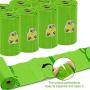 M.C.works 100% Compostable Dog Poop Bags, Extra Thick Pet Dog Waste Bags, 12 Refill Rolls, 180 Counts, Earth Friendly Highest ASTM D6400, Europe OK Compost Home Certified, Lemon Scent.