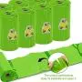 M.C.works 100% Compostable Dog Poop Bags, Extra Thick Pet Dog Waste Bags, 12 Refill Rolls, 180 Counts, Earth Friendly Highest ASTM D6400, Europe OK Compost Home Certified, Lemon Scent.