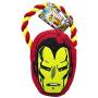 Marvel Comics for Pets Iron Man Rope Pull Toy for Dogs | Super Hero Toys for All Dogs and Puppies | Cute, Fun, and Adorable Dog Toys, Officially Licensed by Marvel Comics for Pets