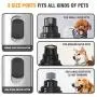 Razoo Dog Nail Grinder with Two Speed – Professional Electric Pet Nail Trimmer for Cats, Large, Medium & Small Dogs - Painless Paw Smoothing, Grooming, Trimming Tool – Rechargeable, Low Noise & Quiet