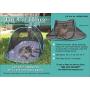 Nala and Company - The Cat House Outdoor Pet Enclosure for Indoor Cats - 43'' x 23'' x 18'' - Portable, View, Pop Up Lounger Tent for Deck, Patio, Porch, Yard, Balcony & RV Travel - with Storage Pouch