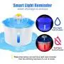 Cat Water Fountain, 88oz/2.6L Automatic Pet Water Fountain Dog Water Dispenser with 3 Replacement Filters,Triple-Action Filter and 1 Silicone Mat, for Dogs, Cats, Other Pets Cat Water Fountain, 88oz/2.6L Automatic Pet Water Fountain Dog Water Dispenser with 3 Replacement Filters,Triple-Action Filter and 1 Silicone Mat, for Dogs, Cats, Other Pets